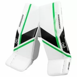 Warrior Målvaktsbenskydd G6 E+ YTH White/Black/Neon Green