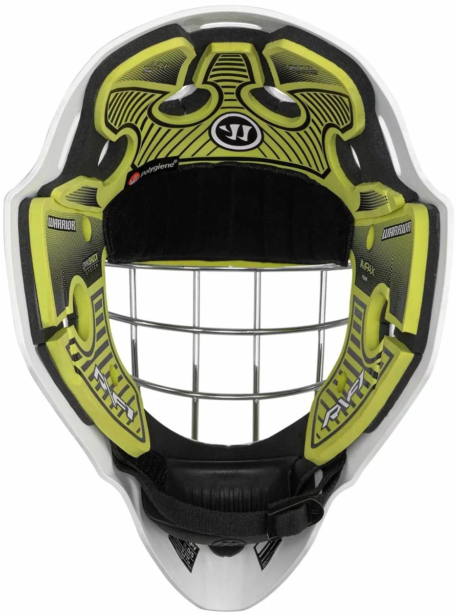 Warrior Målvaktsmask Ritual F1 Jr. Certified - One Size, VIT 4 Warrior Målvaktsmask Ritual F1 Jr. Certified - One Size, VIT - Bild 2